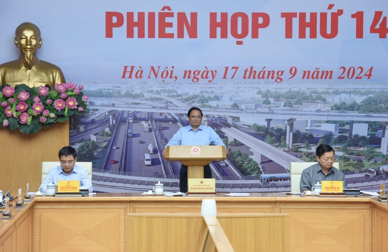 El primer ministro de Vietnam, Pham Minh Chinh, en el evento.