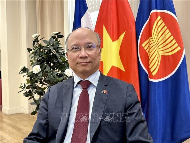 El embajador de Vietnam en Francia, Dinh Toan Thang (Foto: VNA)