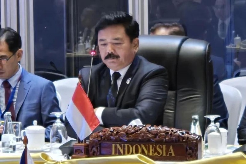 Hadi Tjahjanto, Ministro Coordinador de Asuntos Políticos, Jurídicos y de Seguridad de Indonesia (Foto: Antara)