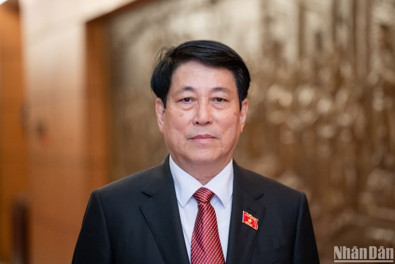 El presidente de Estado de Vietnam, Luong Cuong.