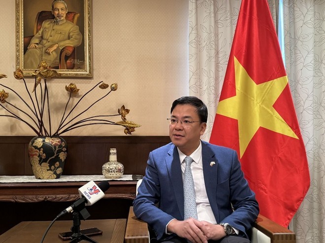 El embajador de Vietnam en Japón, Pham Quang Hieu (Foto: VNA)