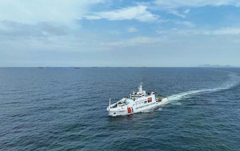 Un barco de la Guardia Costera de Vietnam (Foto: VNA)