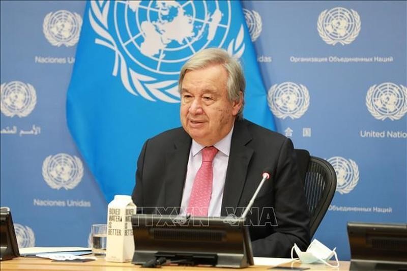 El secretario general de la ONU, Antonio Guterres. (Fotografía: VNA) 