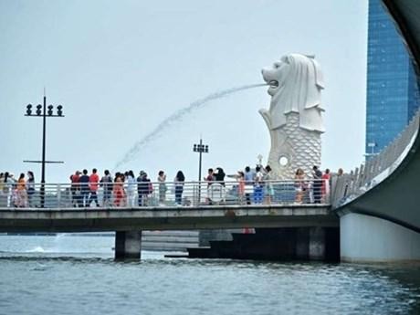 Turistas a Singapur. (Fotografía: straitstimes.com)