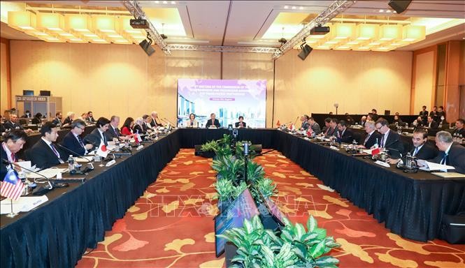 Vietnam asiste a la reunión de Comisión de CPTPP en Singapur. (Fotografía: VNA)
