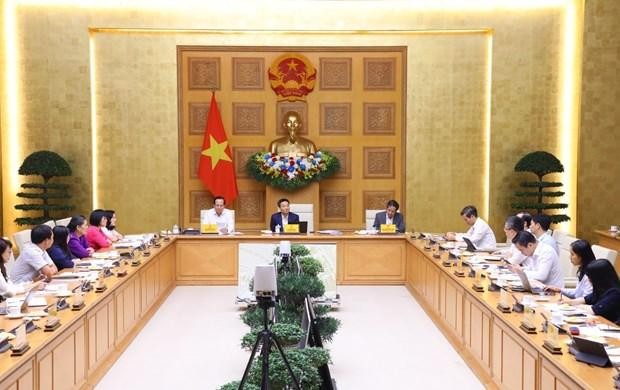 El viceprimer ministro de Vietnam Vu Duc Dam asiste al evento. (Fotografía: VNA)