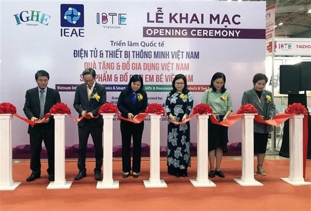 Inauguran XX Exposición Internacional del Comercio de Vietnam 2022. (Fotografía: VNA)