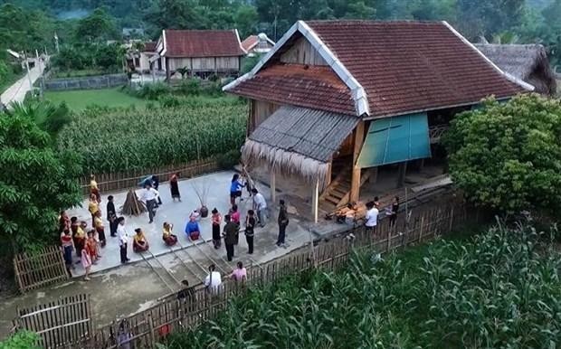 Un modelo del turismo comunitario en el distrito de Con Cuong, de la provincia de Nghe An. (Fotografía: VNA)