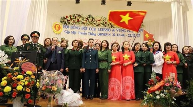 Conmemoran 78 aniversario del Ejército Popular de Vietnam en Alemania. (Fotografía: VNA)