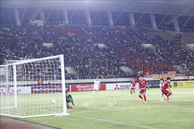 Vietnam derrota a Laos en el primer partido de la Copa AFF. (Fotografía: VNA)