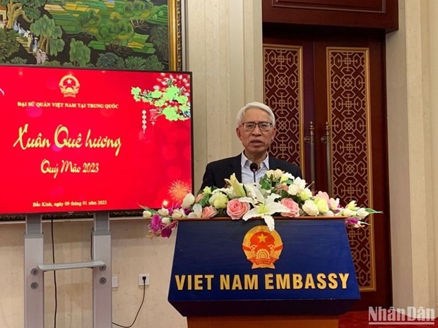 El embajador de Vietnam en China, Pham Sao Mai. (Fotografía: VNA)