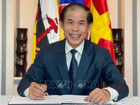 El embajador de Vietnam en Brunei, Tran Van Khoa (Fotografía: VNA)
