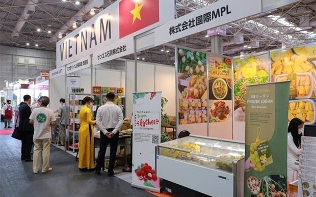 Uno de los stands de Vietnam en la exposición. (Foto: VNA)