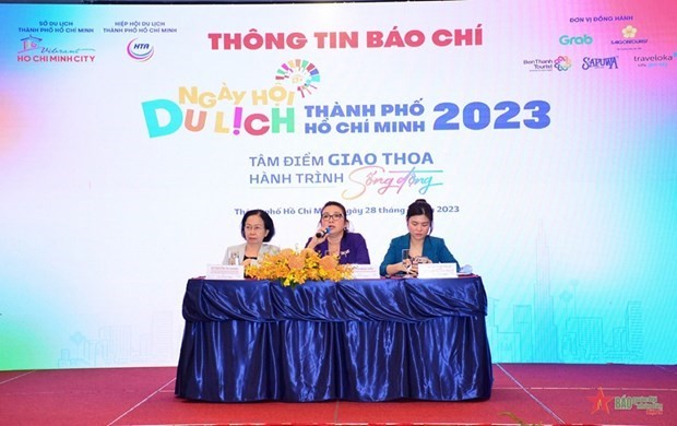 Rueda de prensa para anunciar la organización de la XIX Festival de Turismo de Ciudad Ho Chi Minh. (Foto: qdnd.vn)