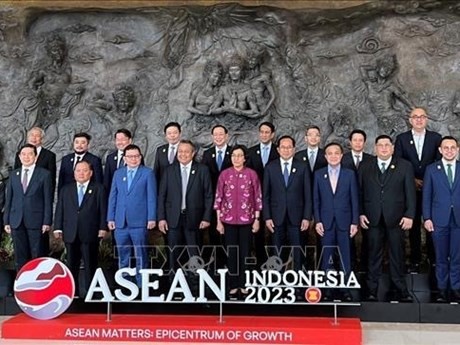 Los ministros de finanzas y gobernadores de Bancos Centrales de Asean. (Fuente: VNA)