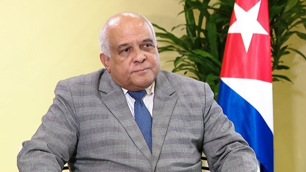 El embajador cubano en Vietnam, Orlando Nicolás Hernández Guillén. (Foto: VNA)