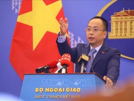 El portavoz adjunto del Ministerio de Relaciones Exteriores Doan Khac Viet. (Foto: VNA)