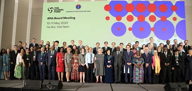 Los delegados en la 49ª reunión del Consejo Ejecutivo del Fondo Mundial contra el sida, la tuberculosis y la malaria. (Foto: suckhoedoisong.vn)