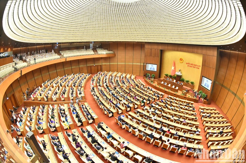Clausuran el quinto período de sesiones de Asamblea Nacional de Vietnam