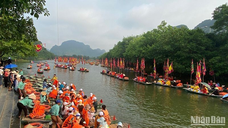 El complejo paisajístico de Trang An, en Ninh Binh.