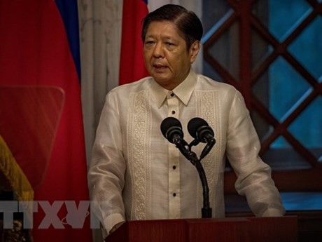 El presidente filipino, Ferdinand Marcos Jr. (Foto: AFP/ VNA)