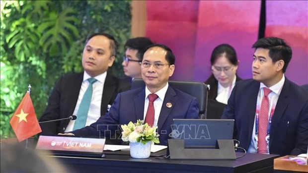 El canciller vietnamita Bui Thanh Son. (Foto: VNA)