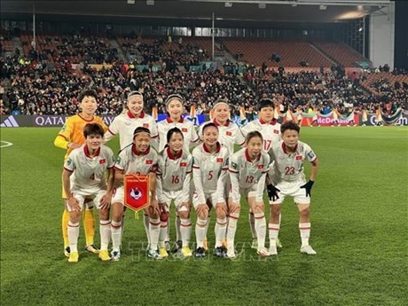 Selección vietnamita de fútbol femenino (Foto: VNA)