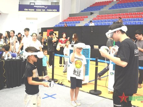 Una de las actividades en el festival. (Foto: qdnd.vn)