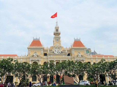 La sede del Consejo Popular y Comité Popular de Ciudad Ho Chi Minh (Fuente:daibieunhandan.vn)