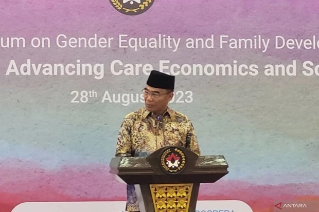 El ministro Coordinador de Desarrollo Humano y Cultura de Indonesia, Muhadjir Effendy. (Foto: Antara)