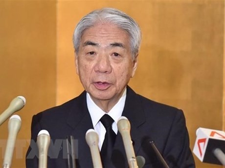 El presidente de la Cámara de Consejeros (Cámara Alta) de Japón, Otsuji Hidehisa. (Foto: VNA)