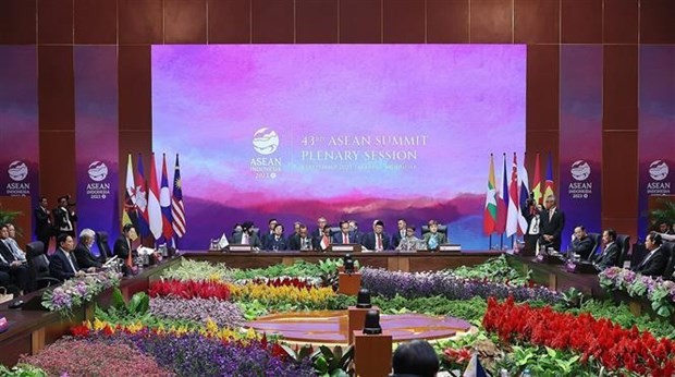 Panorama del plenario de la Cumbre. (Foto: VNA)