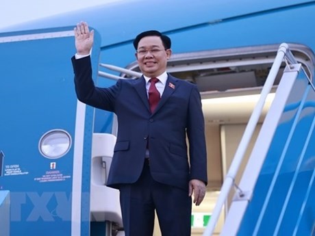 El presidente de la Asamblea Nacional, Vuong Dinh Hue. (Fuente: VNA)