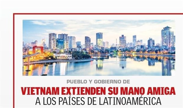 El artículo "Pueblo y gobierno de Vietnam extienden su mano amiga a los países de Latinoamérica". (Foto: Voces Del Periodista)