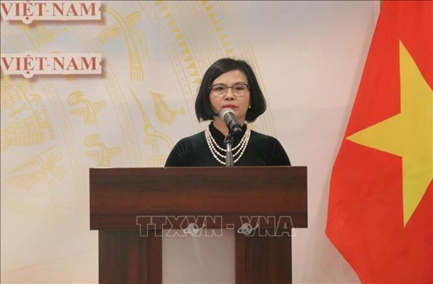 La embajadora de Hungría en Vietnam, Nguyen Thi Bich Thao. (Foto: VNA)