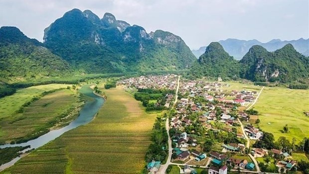 Tan Hoa en el distrito de Minh Hoa, provincia central de Quang Binh. (Foto: VNA)
