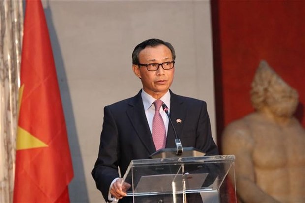 El embajador vietnamita en Dinamarca, Luong Thanh Nghi. (Foto: VNA)