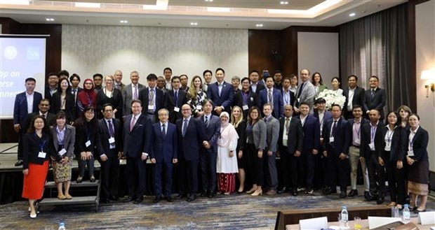 Delegados en la cita. (Foto: VNA)