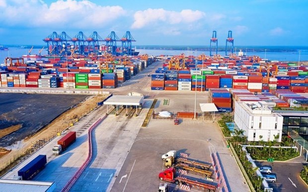 El superávit comercial entre Vietnam y Europa y América se estima en 125 mil millones de dólares en 2023. (Foto: VNA)