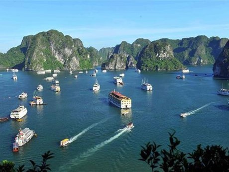 Bahía de Ha Long, un destino favorito para turistas. (Foto: VNA)