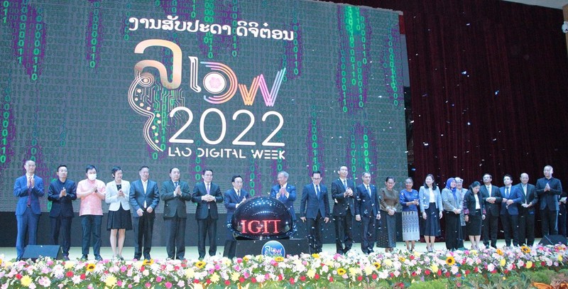 La Semana Digital de Laos en 2022. (Foto: Internet)