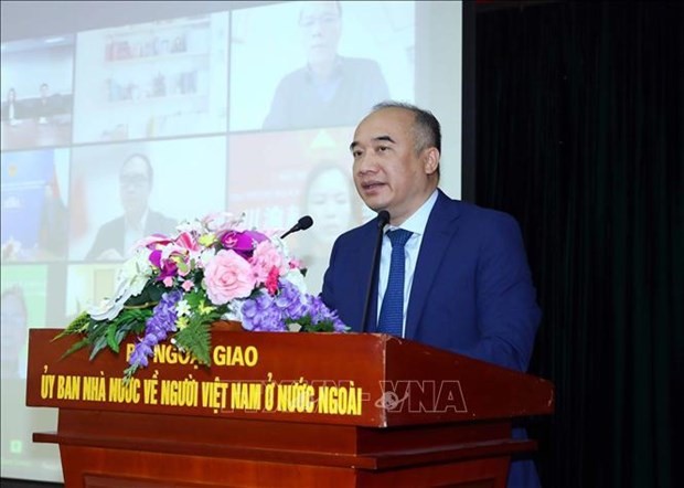 El subjefe del Comité Estatal sobre Vietnamitas en el extranjero Nguyen Manh Dong. (Foto: VNA)