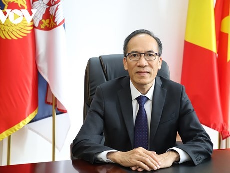 El embajador vietnamita en Rumania, Do Duc Thanh. (Foto: VOV)