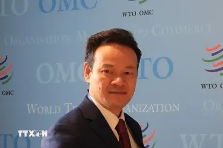 El embajador Mai Phan Dung, representante permanente de Vietnam ante la Organización de las Naciones Unidas, la Organización Mundial del Comercio y y otros organismos internacionales en Suiza. (Foto: VNA)