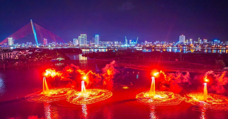 Una serie de espectáculos presentados por primera vez en Da Nang a gran escala con el mejor cartel del mundo. (Foto: Equipo Kim Lien)