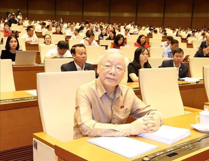 El secretario general del Partido Comunista de Vietnam, Nguyen Phu Trong. (Foto: VNA)