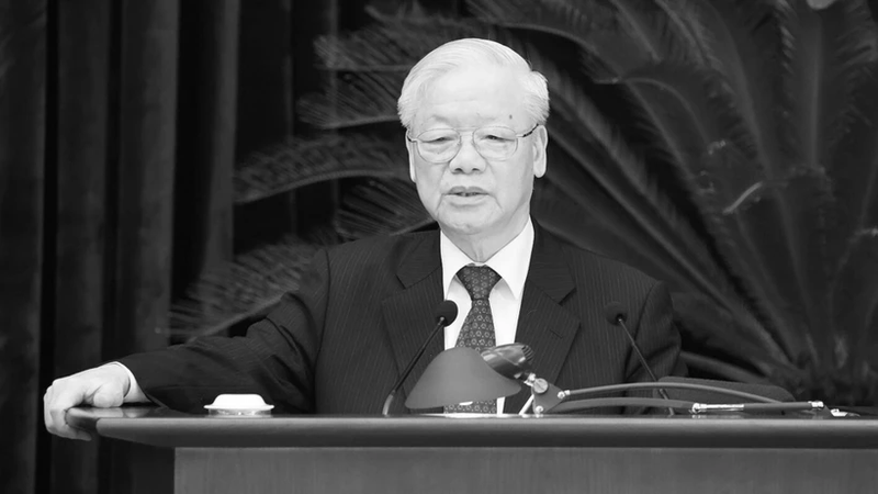 El secretario general del Partido Comunista de Vietnam, Nguyen Phu Trong. (Foto: VNA)