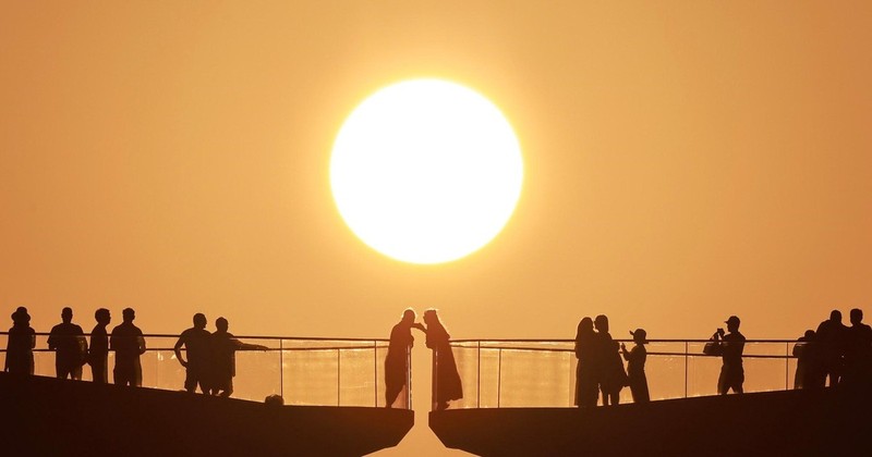 Puente del Beso” figura entre los destinos más favoritos de los viajeros surcoreanos.