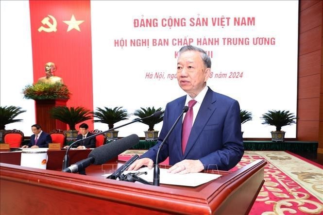 El secretario general del Partido Comunista y presidente de Vietnam, To Lam. (Foto: VNA)