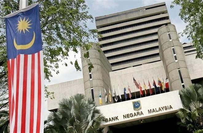 La sede del Banco Negara de Malasia en Kuala Lumpur. (Foto: AFP/VNA)